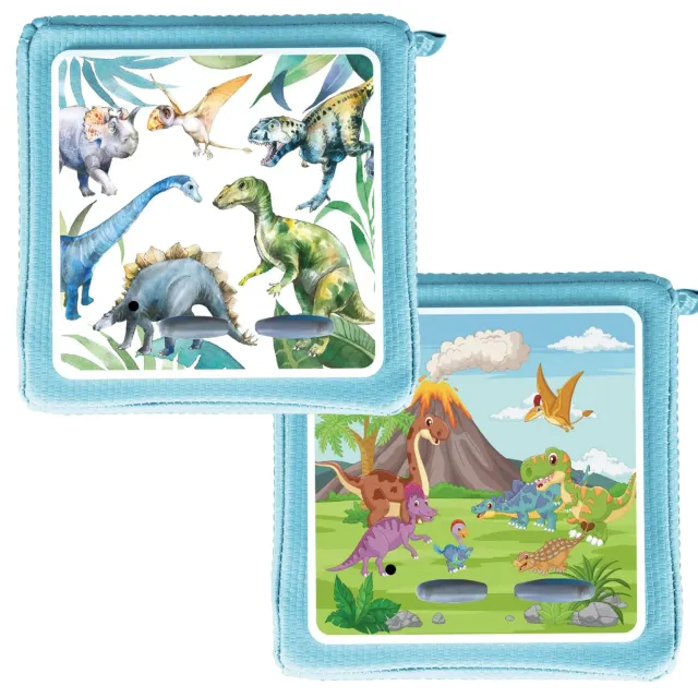 MeinBaby123 Toniebox Schutzfolie Dinos 2er Set Sticker