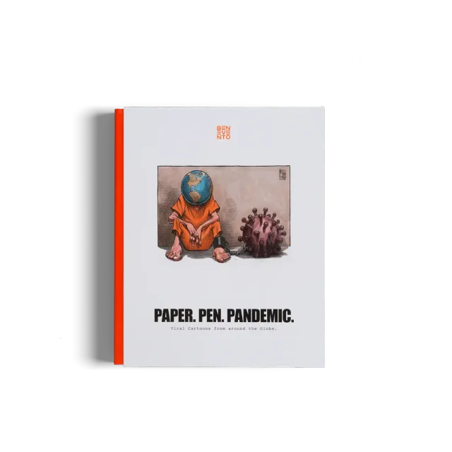 Gestalten Paper. Pen. Pandemic. Bildband Cartoons englisch