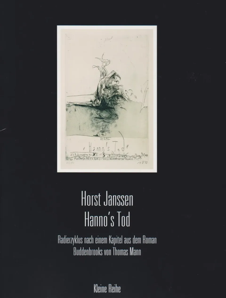 Isensee Kunst Horst Janssen – Hanno’s Tod Buch Kunstband