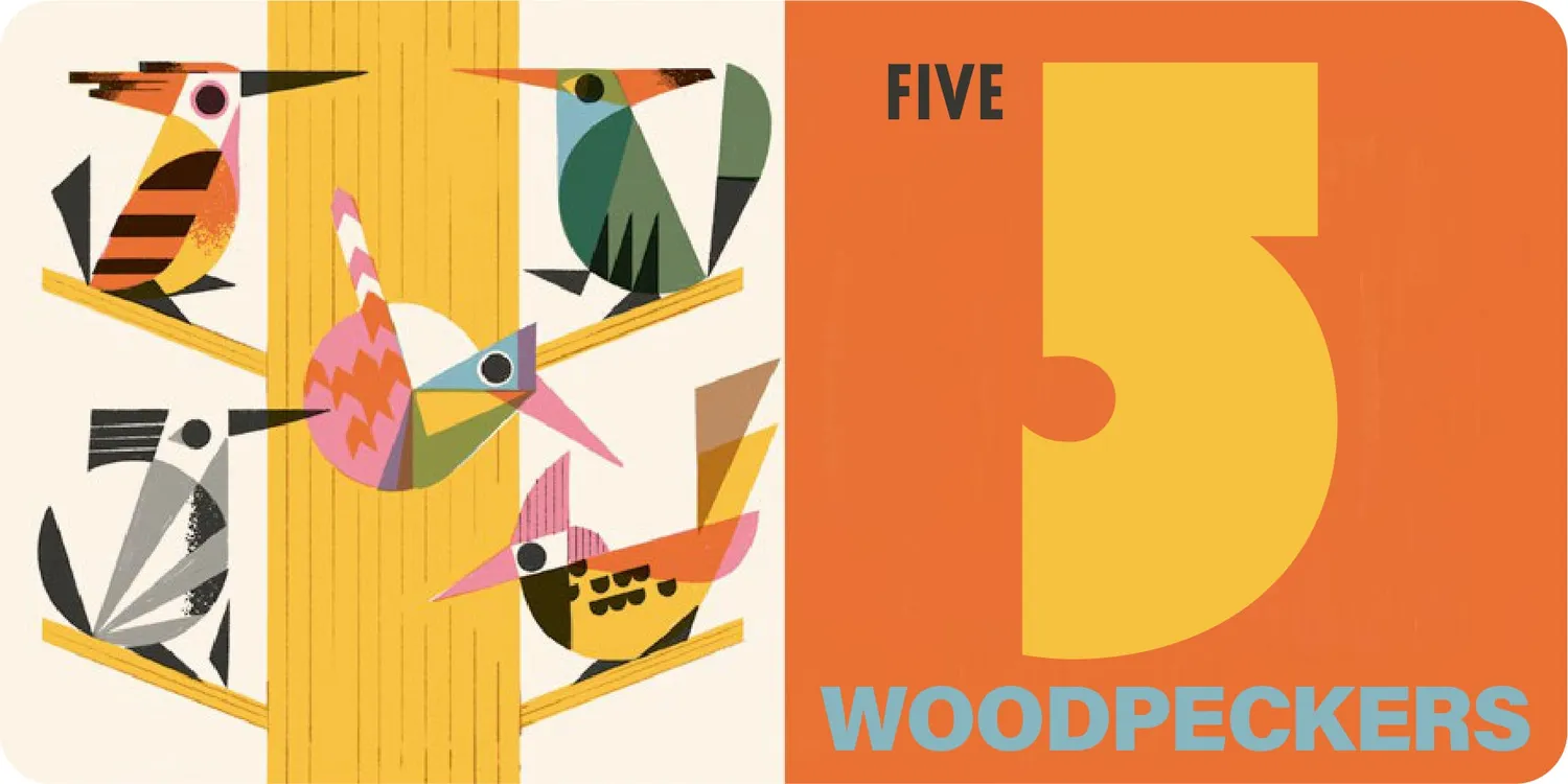 Little Gestalten How Many Birds? Pappbilderbuch 0-3 Jahre
