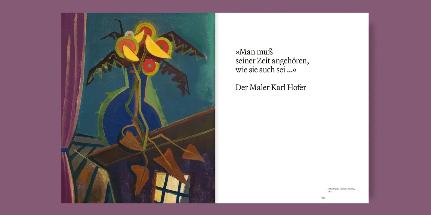 Seemann Henschel Karl Hofer Bildband Ausstellungskatalog