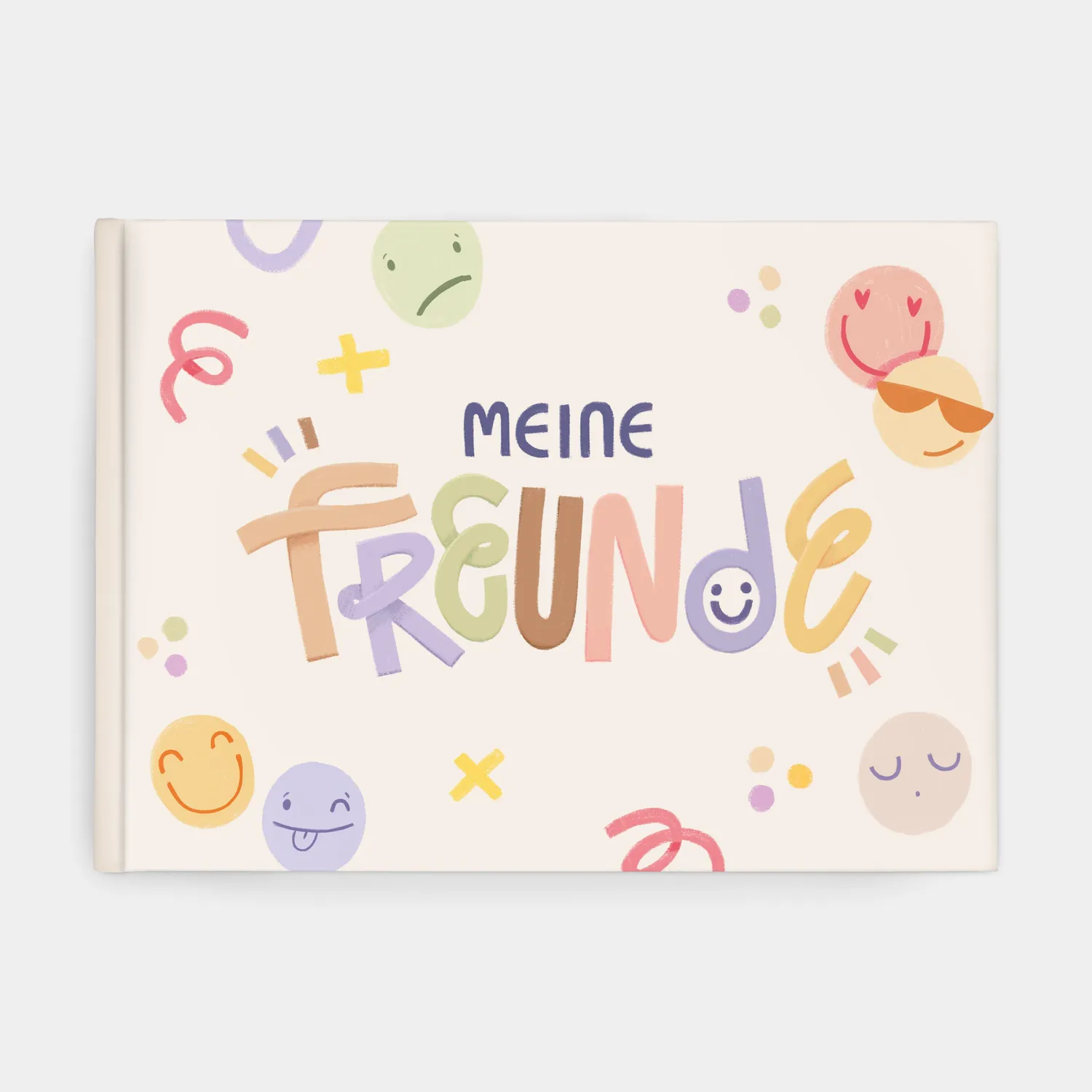 MINTKIND Freundebuch Schule 30 Freunde Leo Monster Smileys