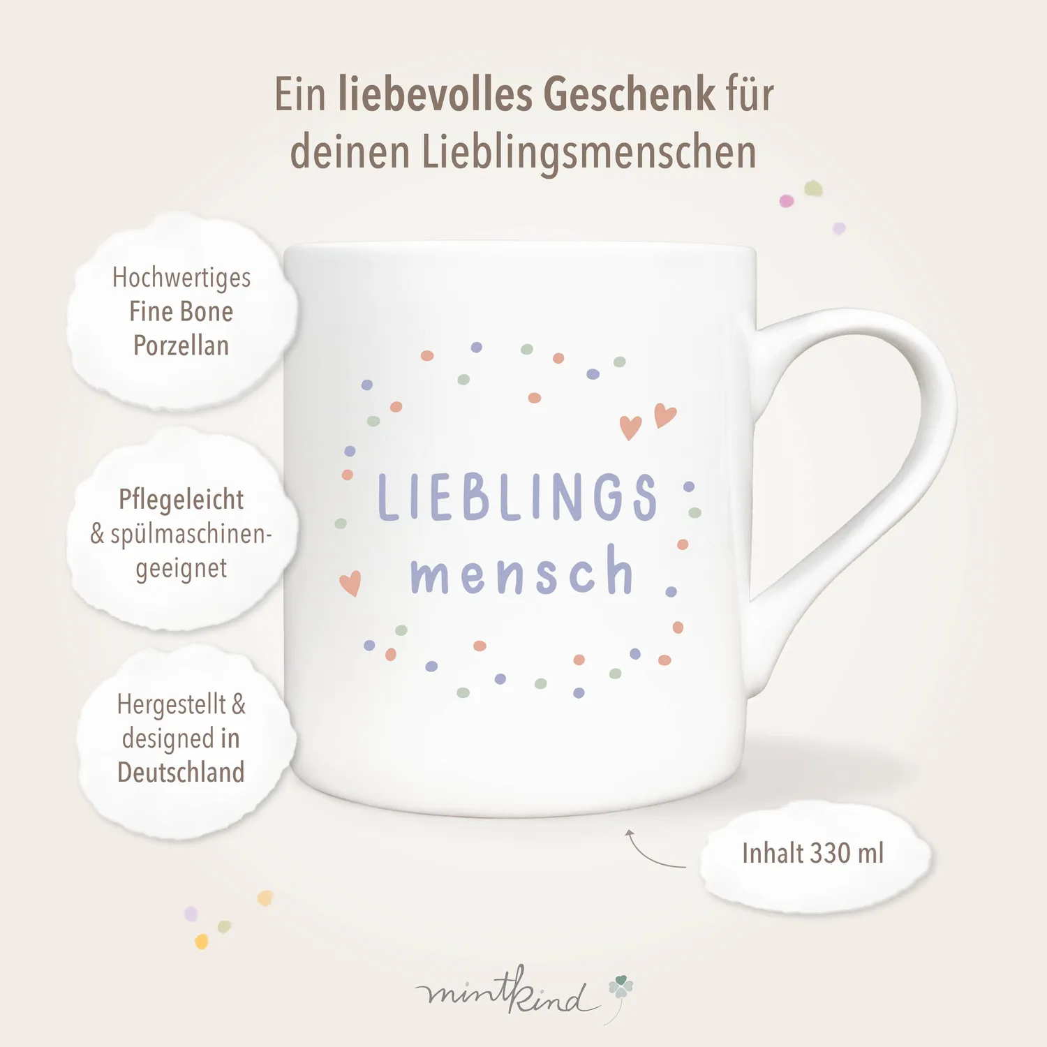 MINTKIND Geschenk Set Onkel Geschenkset mit Buch und Tasse