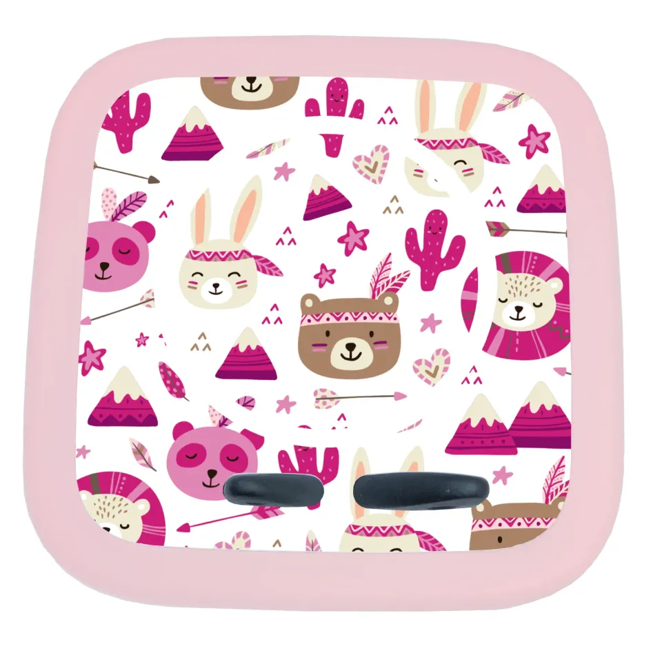 MeinBaby123 Toniebox 2 Schutzfolie Sticker Boho Pink