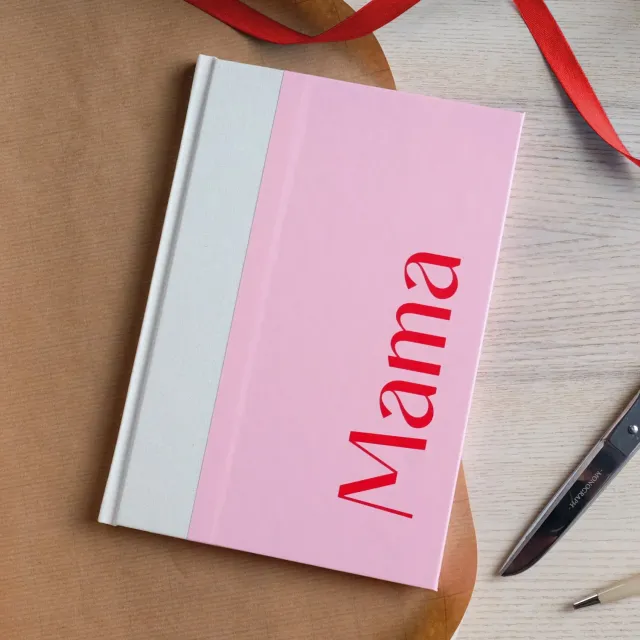 MINTKIND Mama Buch zum Ausfüllen Erinnerungsbuch 64 Seiten