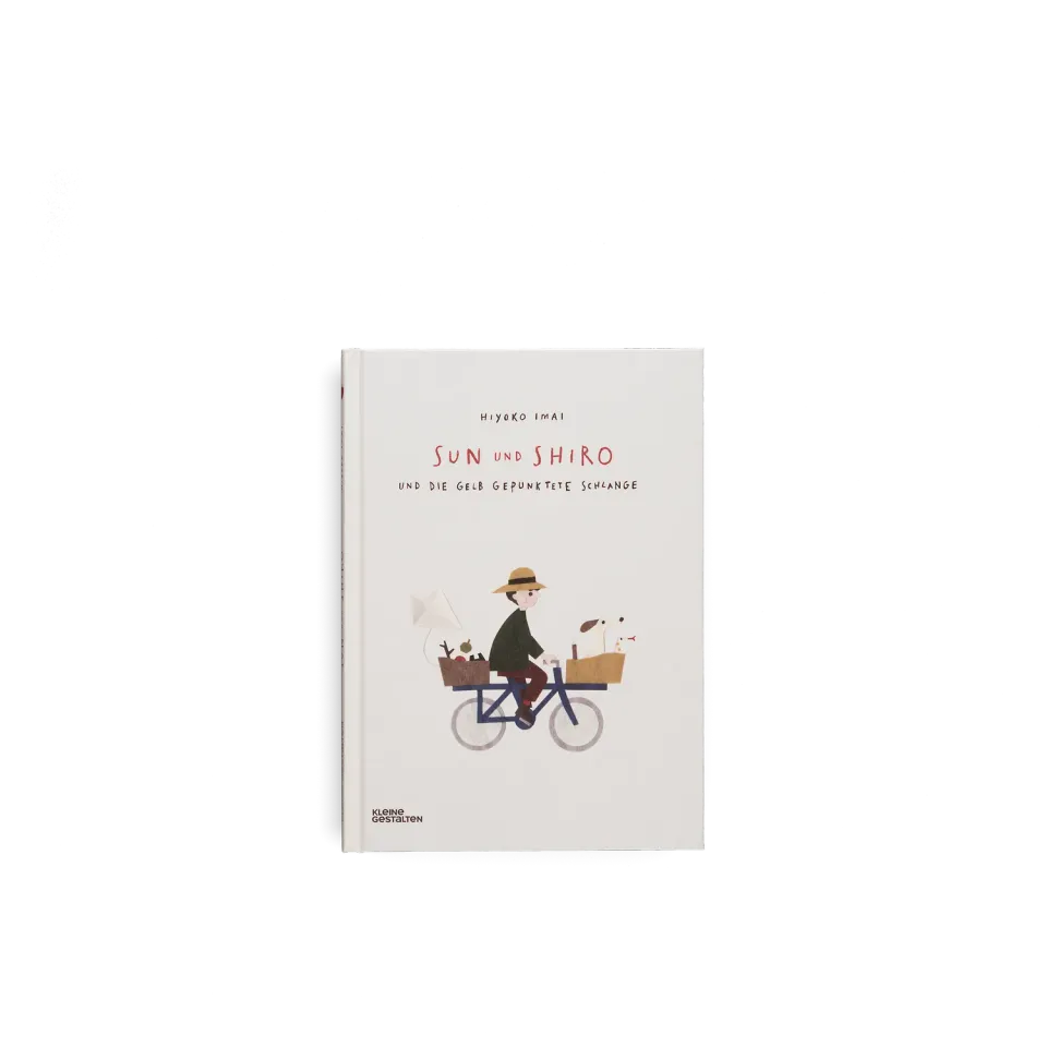 Gestalten Sun und Shiro Bilderbuch gelb gepunktete Schlange
