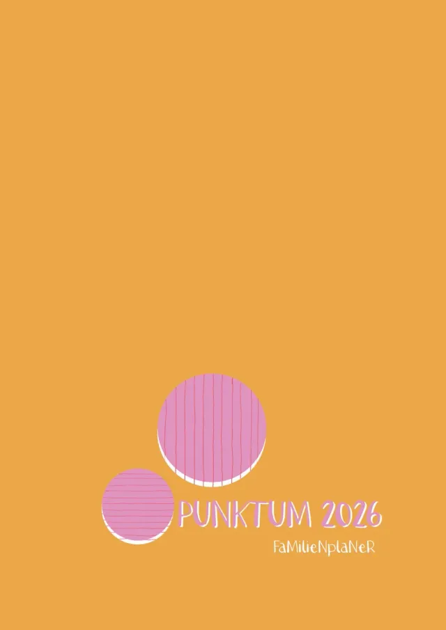 Isensee Verlag Punktum Familienplaner Kalender