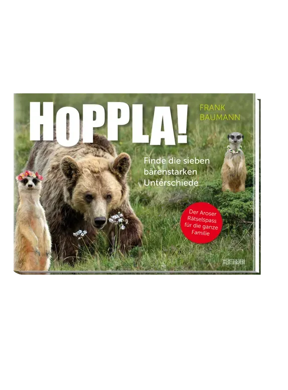 Wörterseh HOPPLA! Bildband Rätsel Bärenland