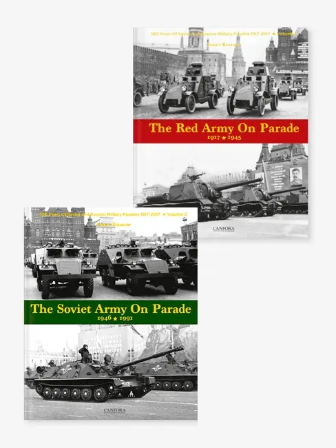 Canfora Publishing Red Army Soviet Army on Parade Bildband Combo