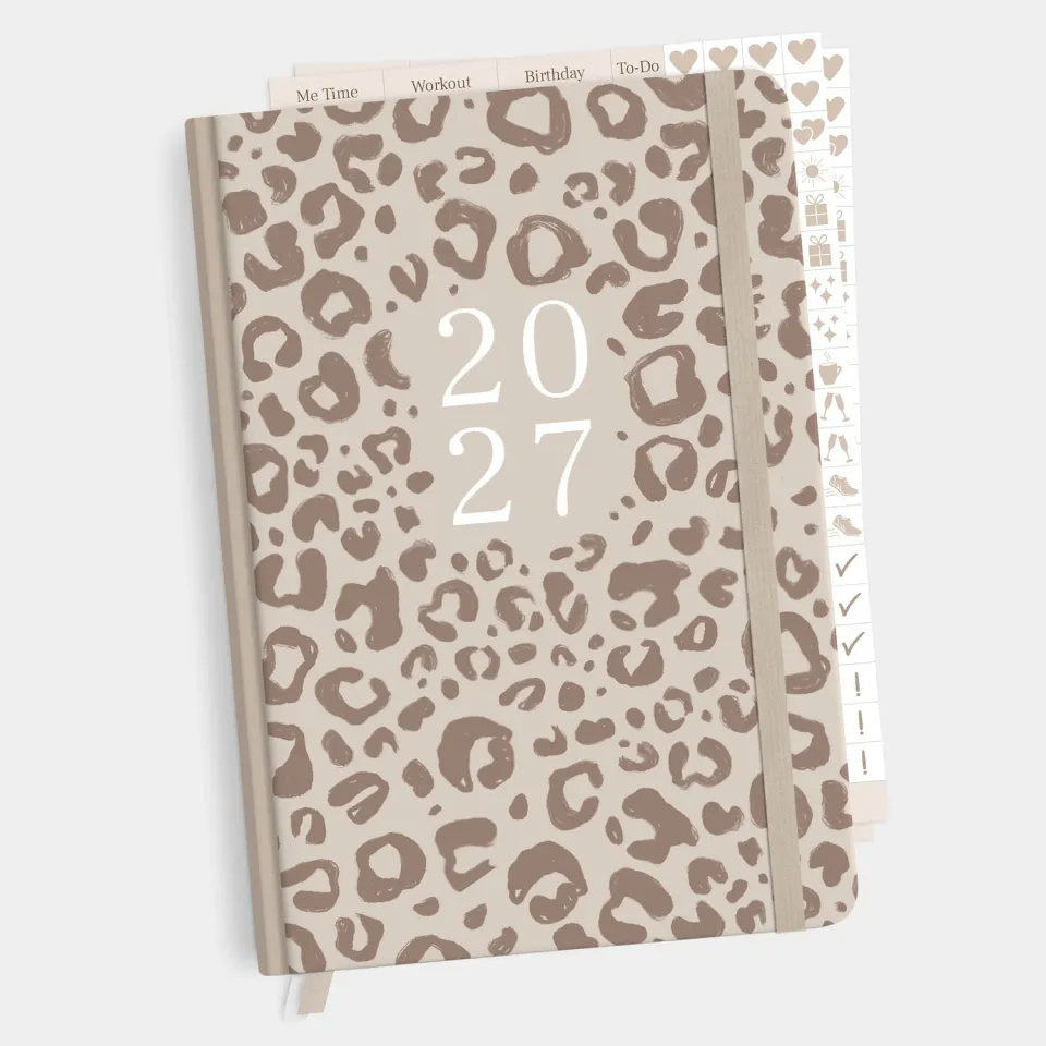 MINTKIND kind of hazel Create 2027 Buchkalender A5 Leo