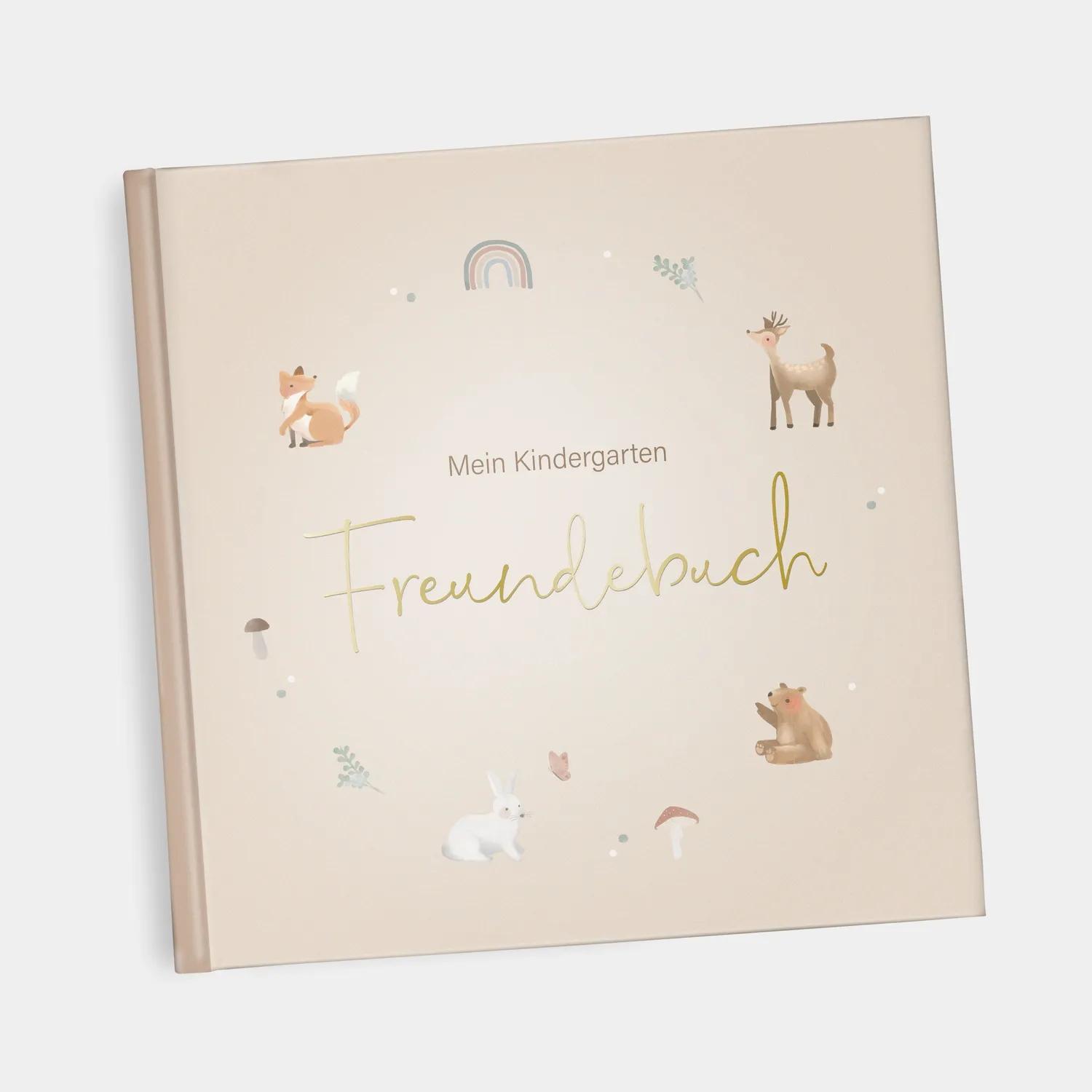 MINTKIND Freundschaftsbuch Kindergarten Waldtiere Natur