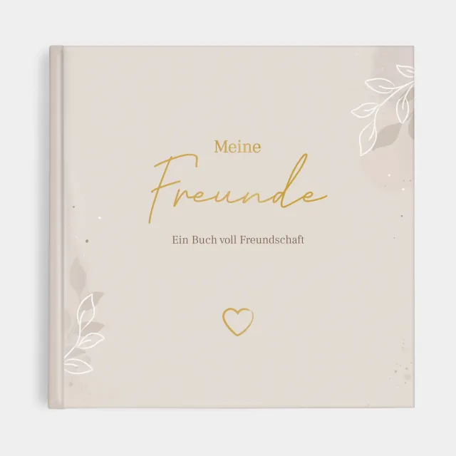 MINTKIND kind of hazel Freundebuch Erwachsene Eintragbuch