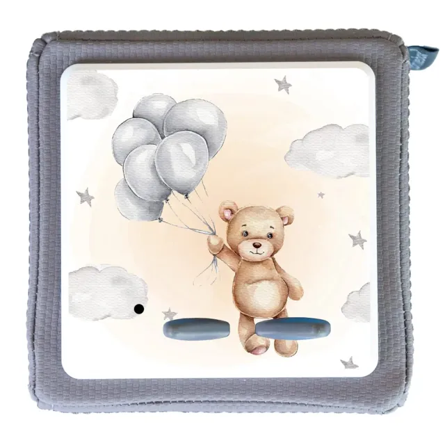 MeinBaby123 Toniebox Schutzfolie Teddy mit Luftballon