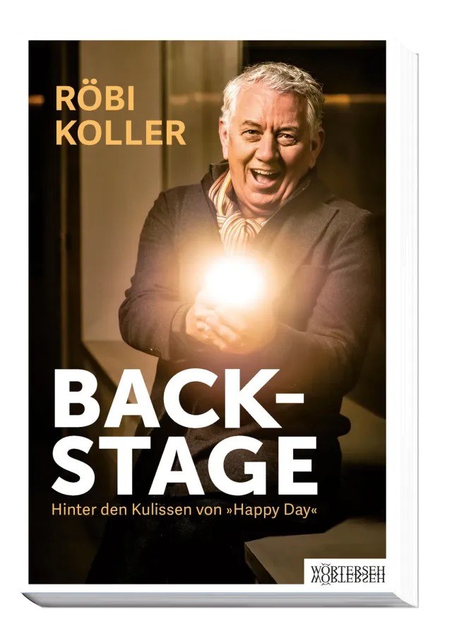Wörterseh Backstage Buch Röbi Koller Happy Day