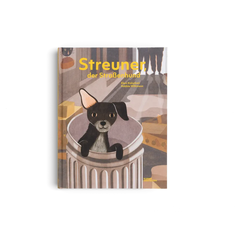 Gestalten Streuner der Straßenhund Kinderbuch 5-7 Jahre