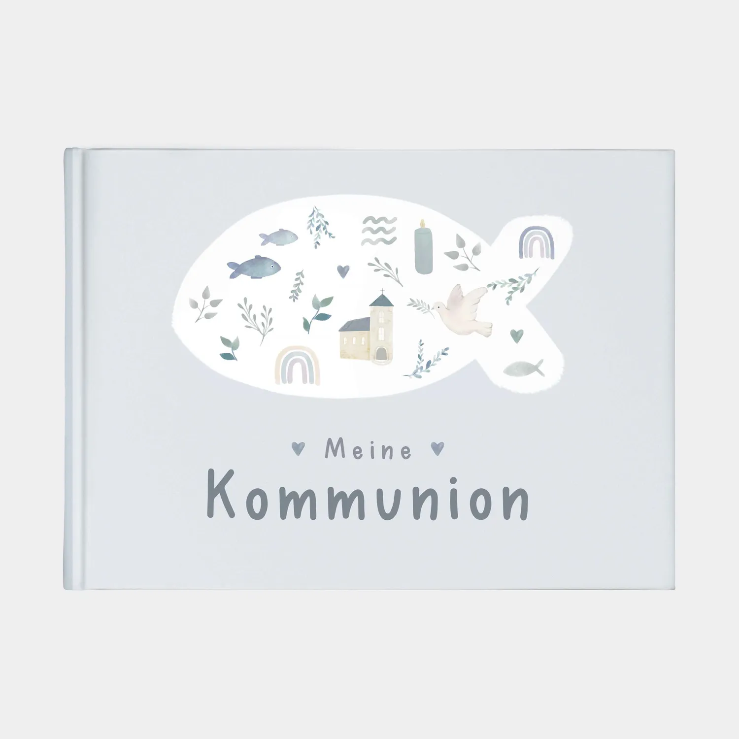 MINTKIND Meine Kommunion Erinnerungsbuch Fotos Wünsche
