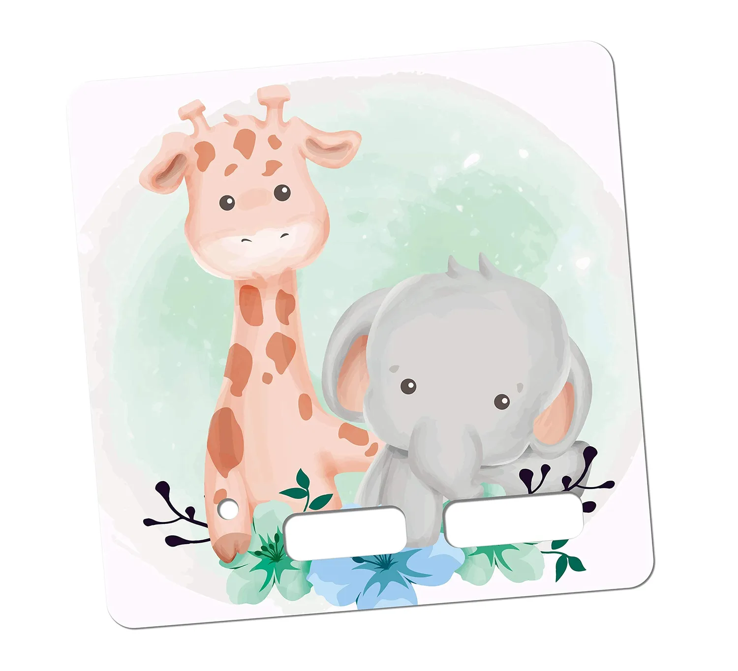 MeinBaby123 Giraffe Elefant Toniebox Schutzfolie selbstklebend wasserfest