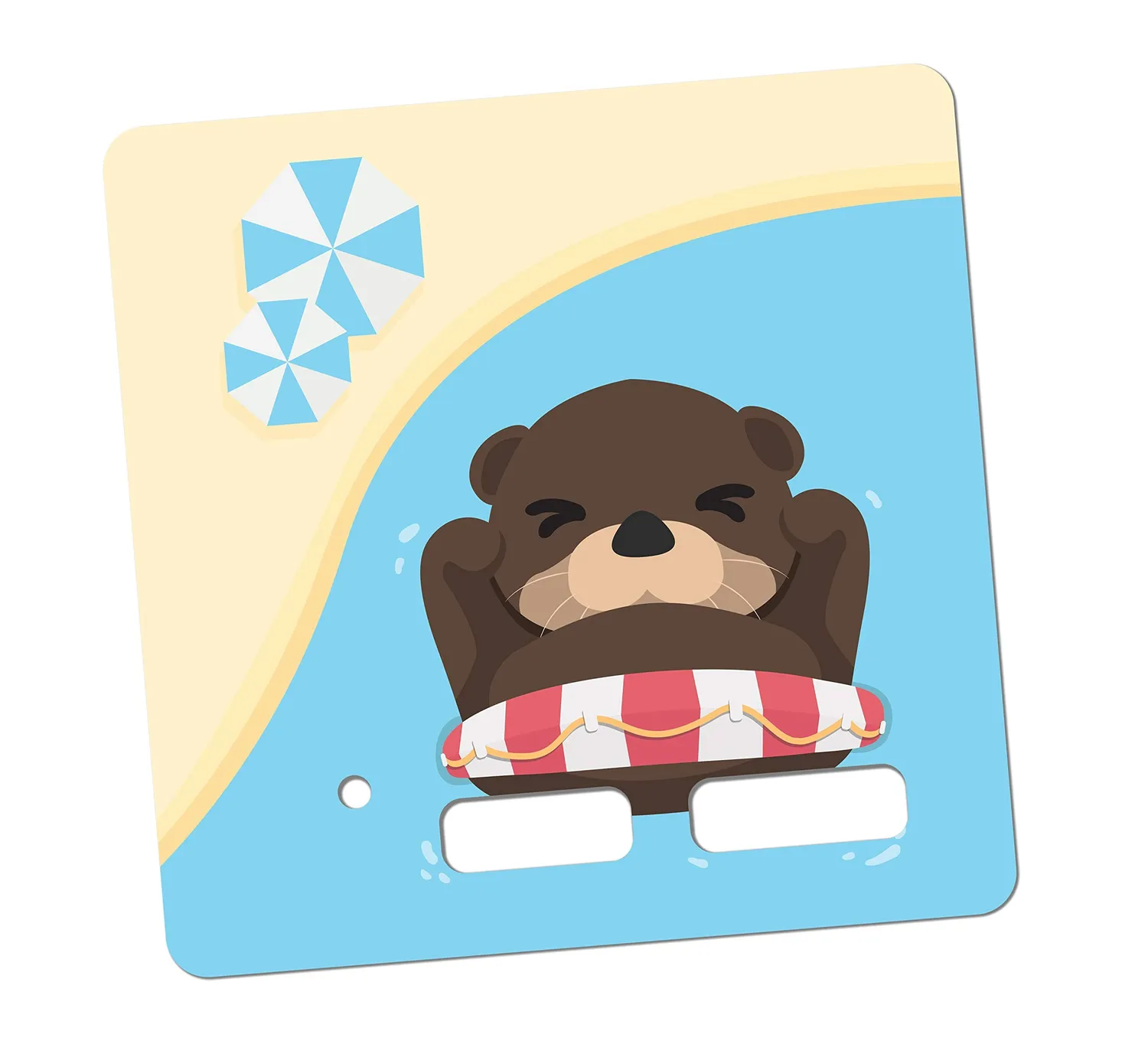 MeinBaby123 Toniebox Schutzfolie Kleiner Otter 3D-Effekt