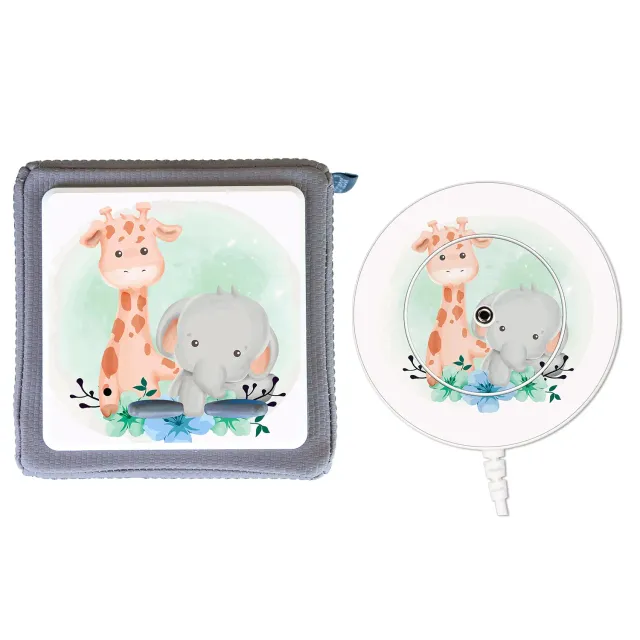 MeinBaby123 Toniebox Giraffe Elefant Schutzfolie Bundle 2-teilig