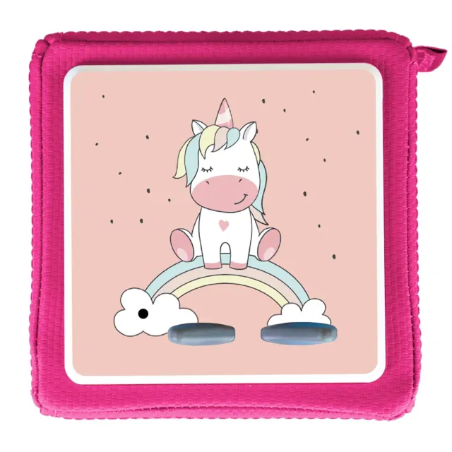 MeinBaby123 Einhorn Toniebox Sticker Schutzfolie Regenbogen