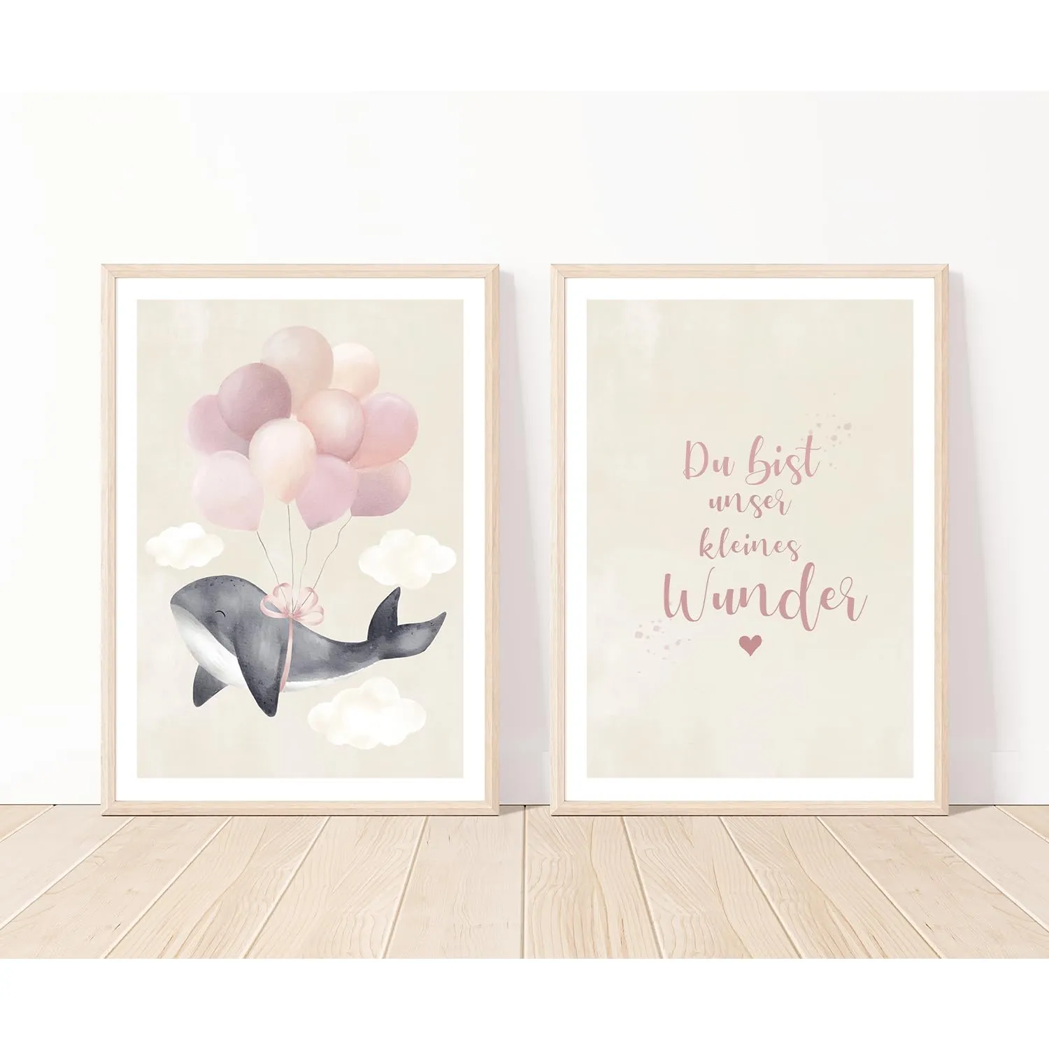 MeinBaby123 Wal Poster A2 Kinderzimmer matt