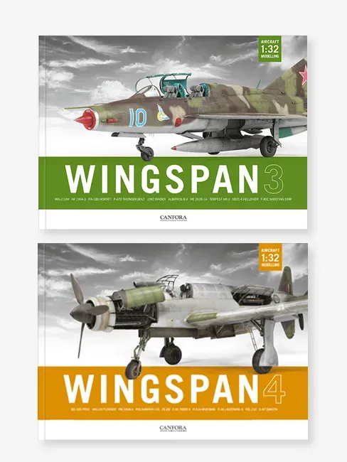 Canfora Wingspan 3+4 Bildband Doppelpack Flugzeuge 1:32