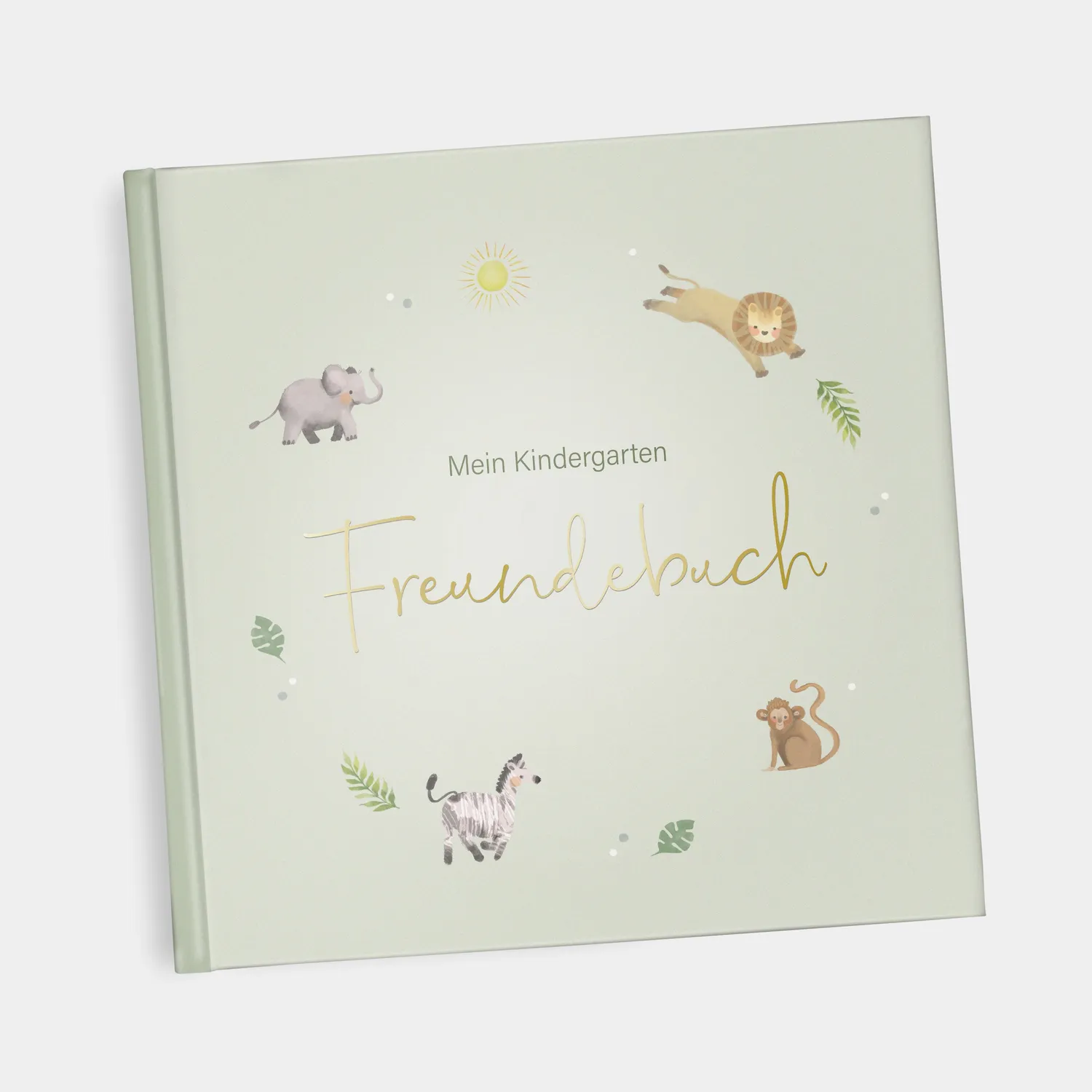 MINTKIND Freundschaftsbuch Kindergarten Waldtiere Natur