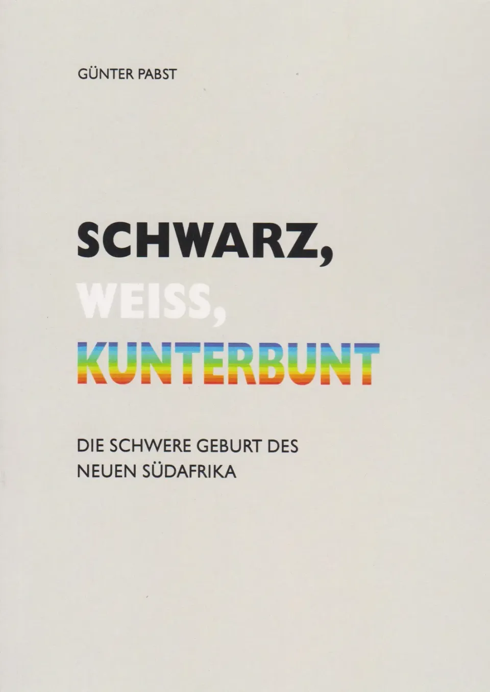 Isensee Verlag Schwarz weiss kunterbunt Buch Südafrika