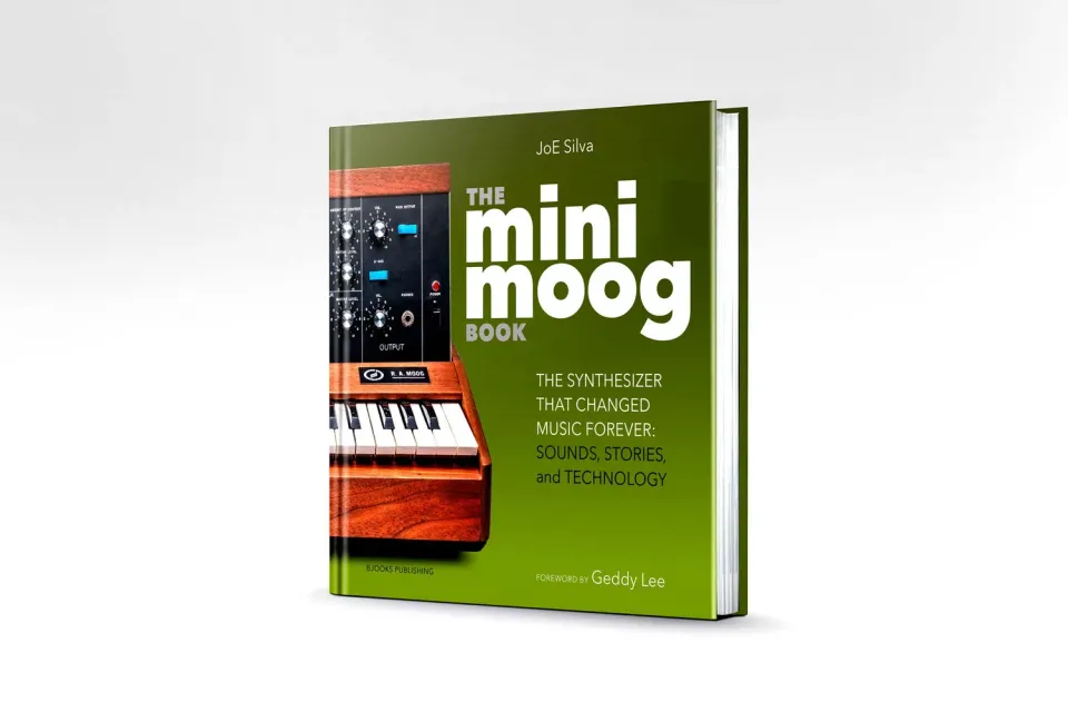 Bjooks The Minimoog Book Bildband gebunden Synthesizer-Geschichte