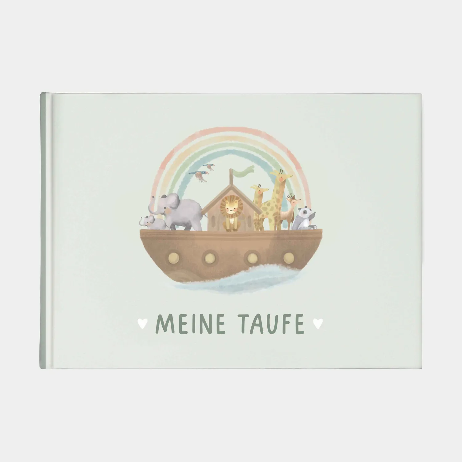 MINTKIND Meine Taufe Taufbuch Wald 60 Seiten