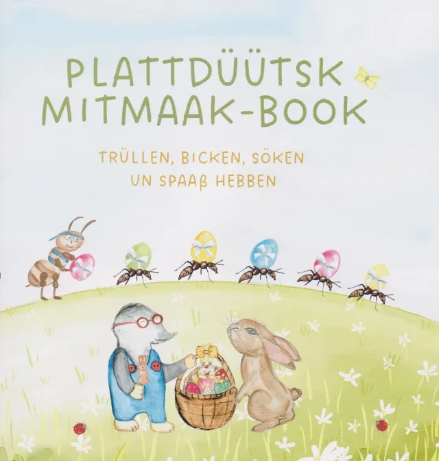 Isensee Literatur Plattdüütsk Mitmaak-Book Mooi Oostern Mitmachbuch