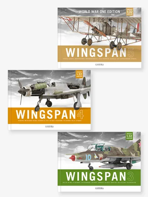 Canfora Wingspan 3+4+5 Flugzeug Set 3 Bildbände