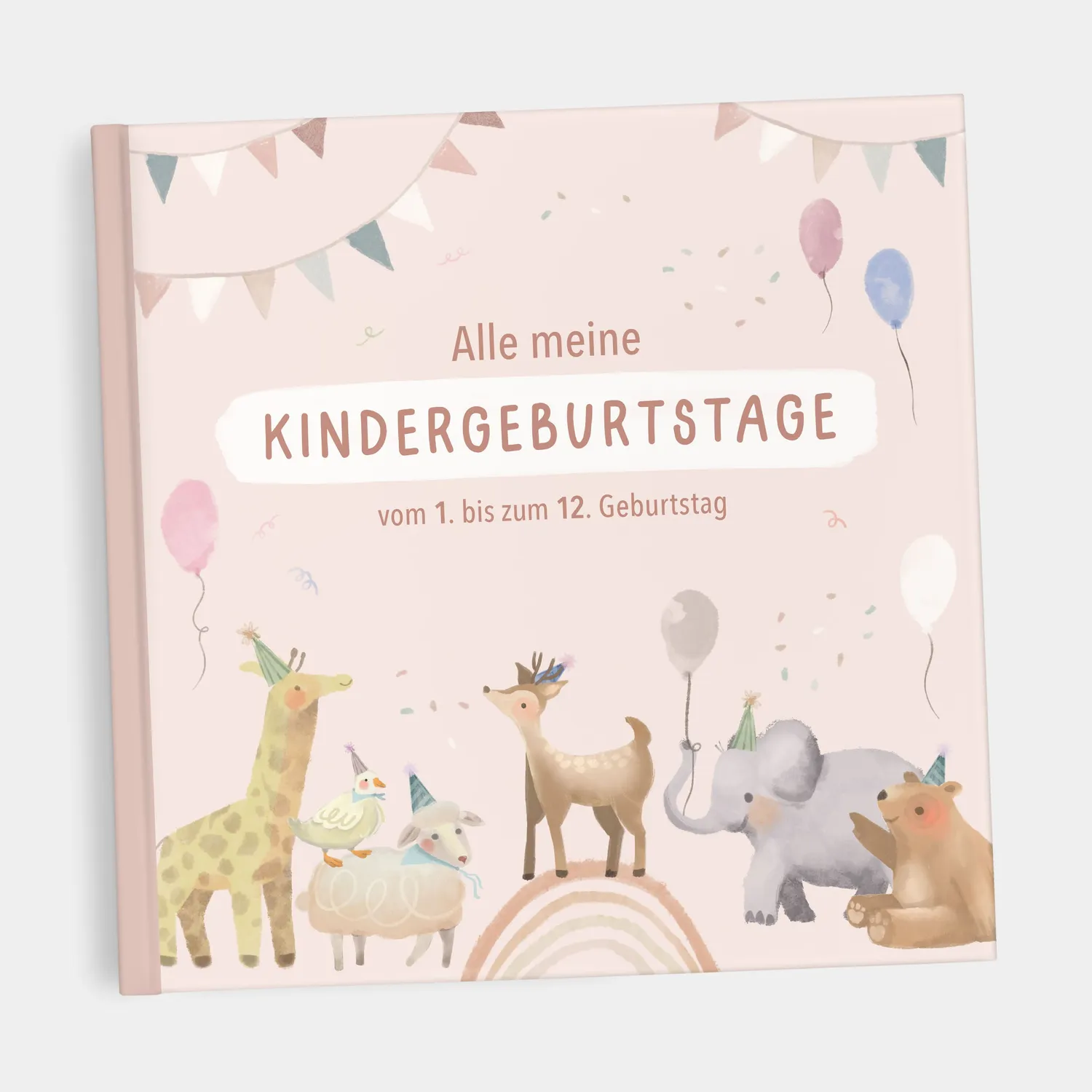 MINTKIND Alle meine Kindergeburtstage Erinnerungsalbum Beige 1-12