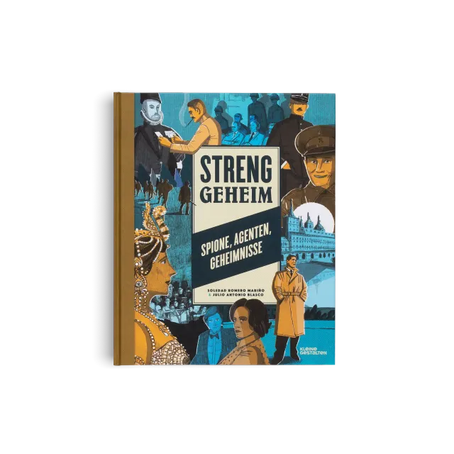Gestalten Streng Geheim Kinderbuch Spione gebunden