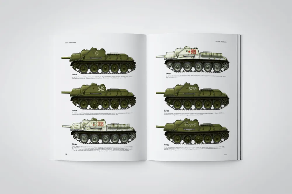 Canfora Publishing Red Machines 4 SU-122 Bildband T-34 Artillerie