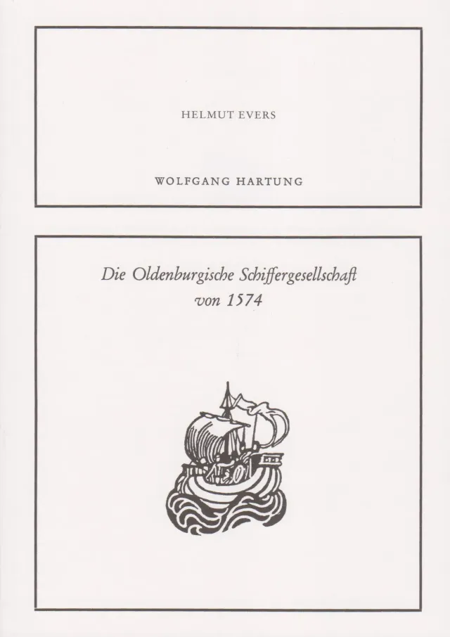 Isensee Oldenburgische Schiffergesellschaft Buch Hafen