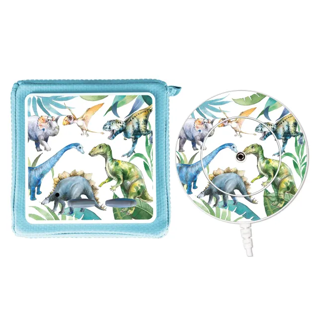 MeinBaby123 Toniebox Schutzfolie Dinosaurier Dschungel 2er
