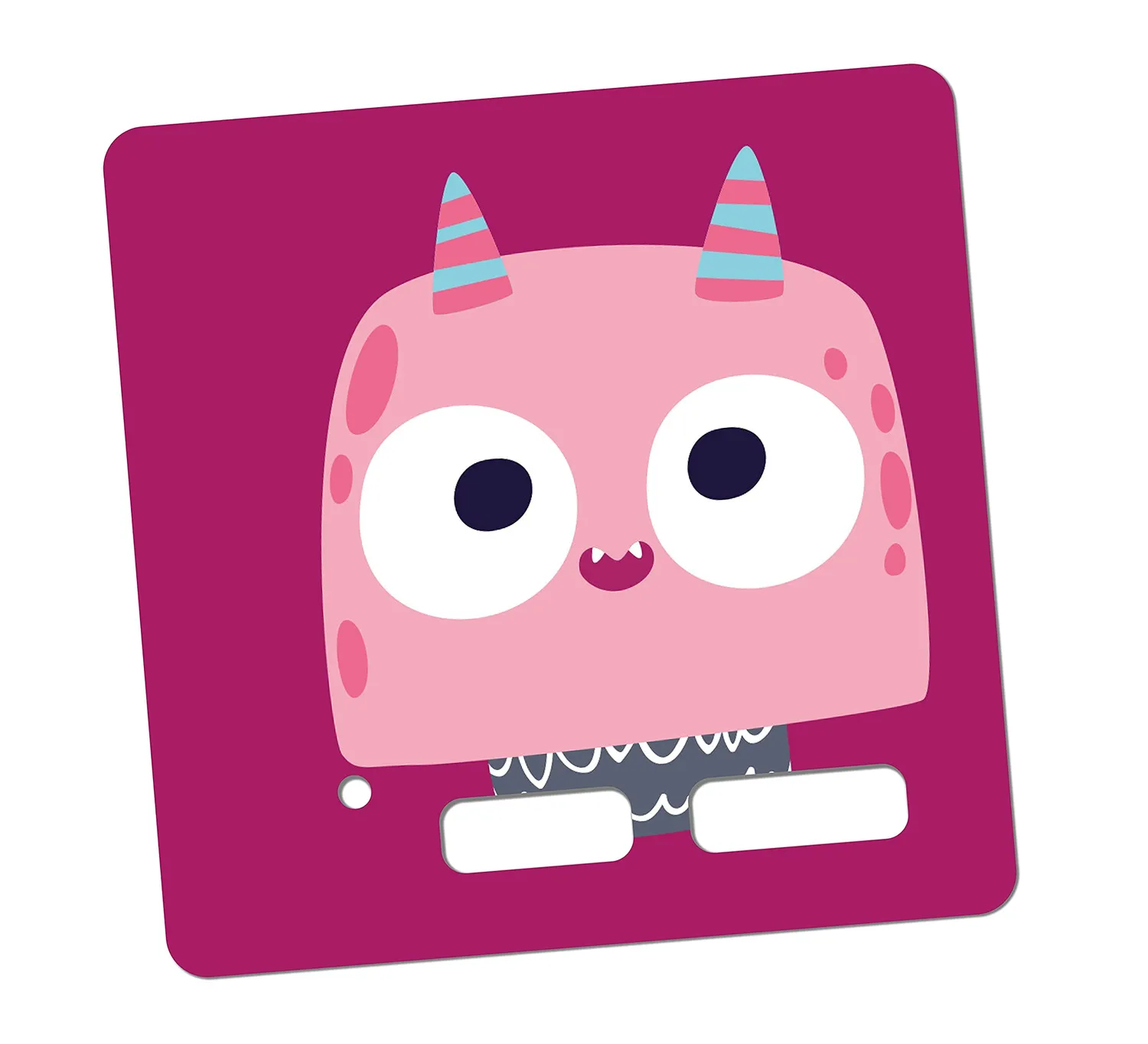 MeinBaby123 Monster Beere Toniebox Folie 3D-Effekt