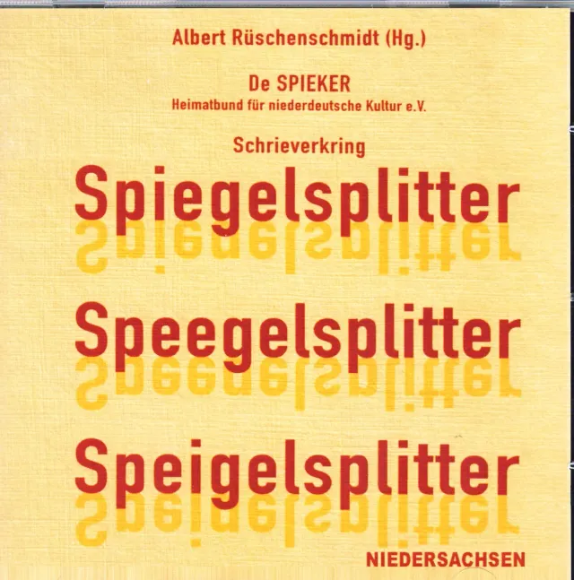 Isensee Spiegelsplitter CD Niederdeutsch