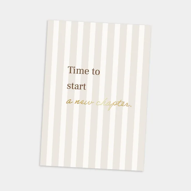 MINTKIND Time to start a new chapter Postkarte