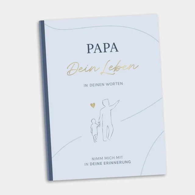 MINTKIND Dein Leben Papa Erinnerungsbuch Vater 112 Seiten