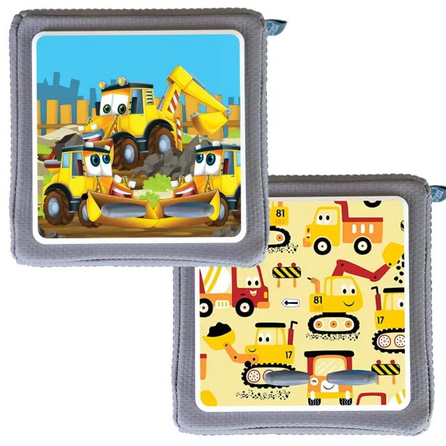 MeinBaby123 Toniebox Schutzfolie Bagger 2er Set kratzfest
