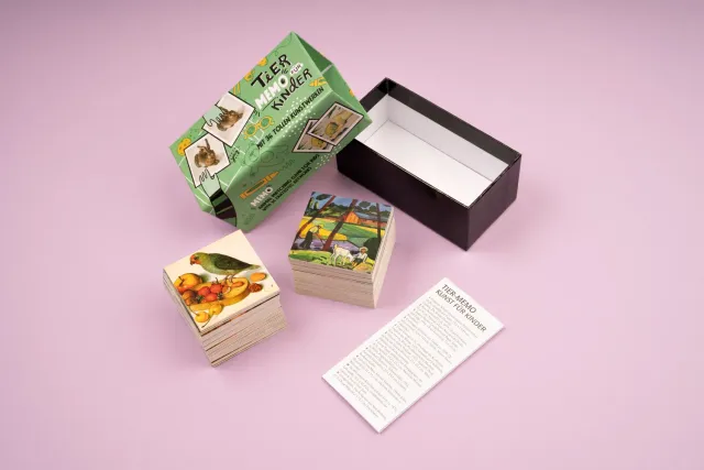 Seemann Henschel Tier-Memo Memo-Spiel Kunst-Zoo