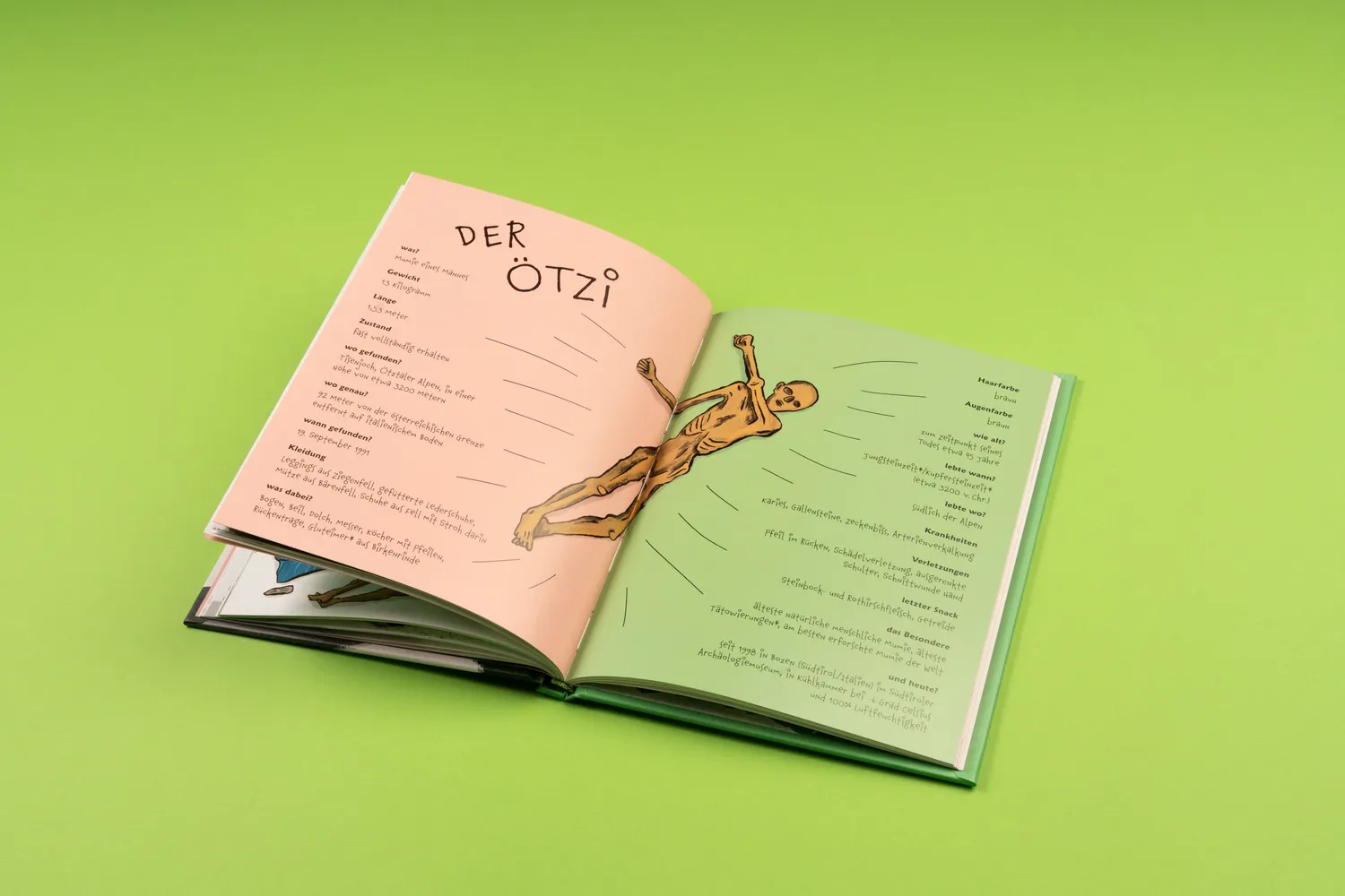 Seemann Henschel Cool tätowierte Jäger Kinderbuch Ötzi