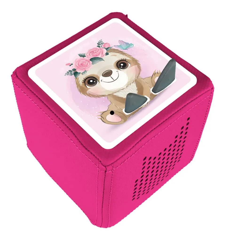 MeinBaby123 Toniebox Schutzfolie Sticker Süßes Faultier