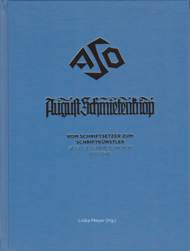 Isensee Kunst August Schmietenknop Kunstbuch Typografie