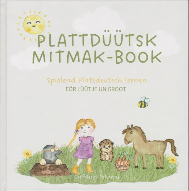Isensee Verlag Plattdüütsk Mitmak-Book Mitmachbuch Bauernhof