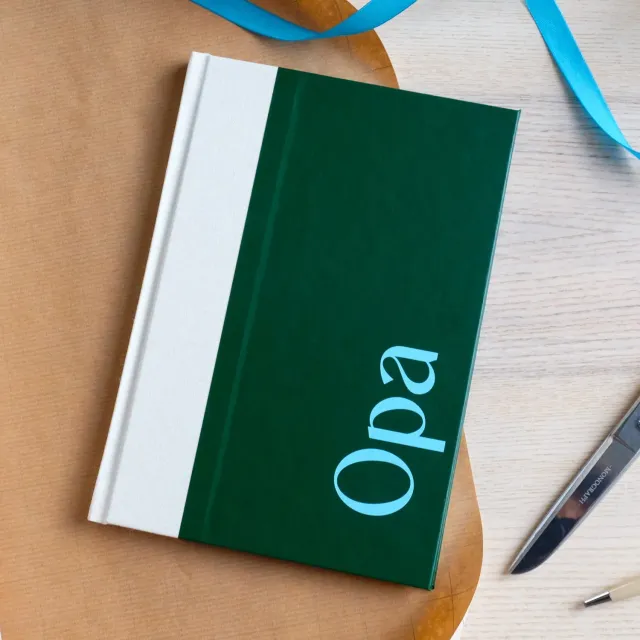 MINTKIND Opa Buch zum Ausfüllen Erinnerungsbuch 64 Seiten