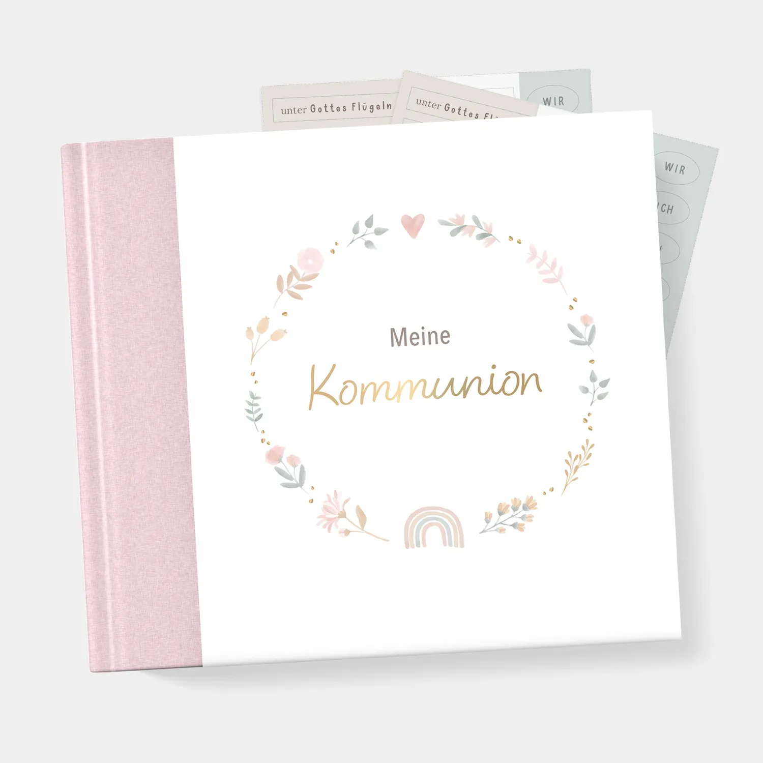 MINTKIND Meine Kommunion Gästebuch 72 Seiten Erinnerung