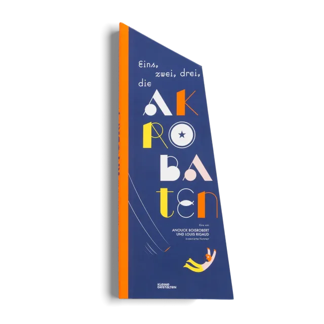 Kleine Gestalten Eins zwei drei die Akrobaten Pop-up-Buch